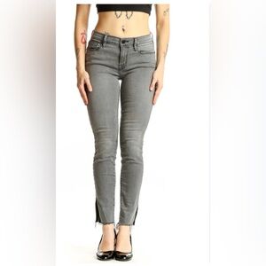 Frame Denim Light Gray Ankle Jeans size 28
